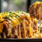 Cheesy Loaded Meatloaf Casserole