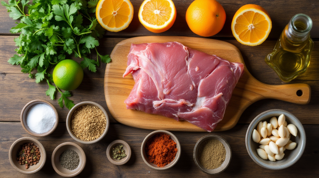 Cuban Mojo Marinated Pork