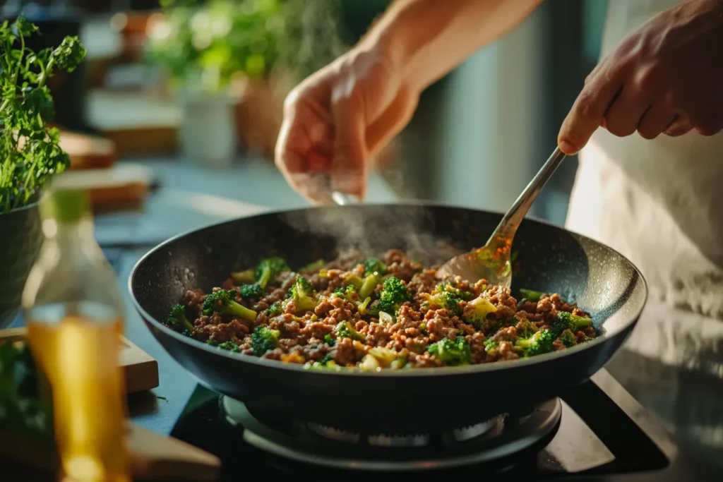 common cooking mistakes in ground beef broccoli Ground Beef Broccoli Recipe