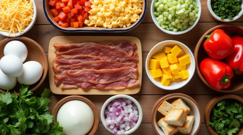 ingrediants Breakfast casserole