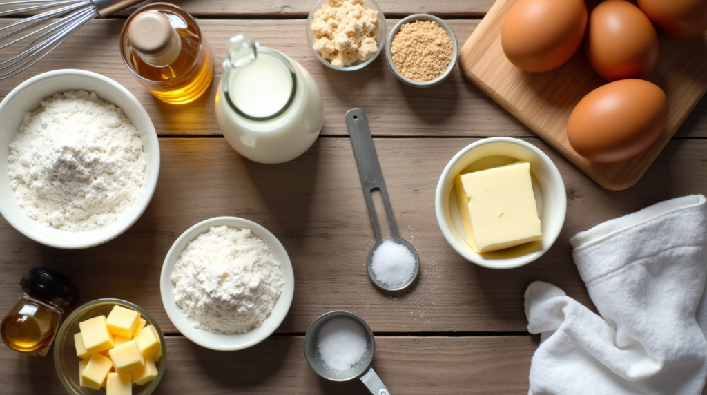 ingrediants pancacke