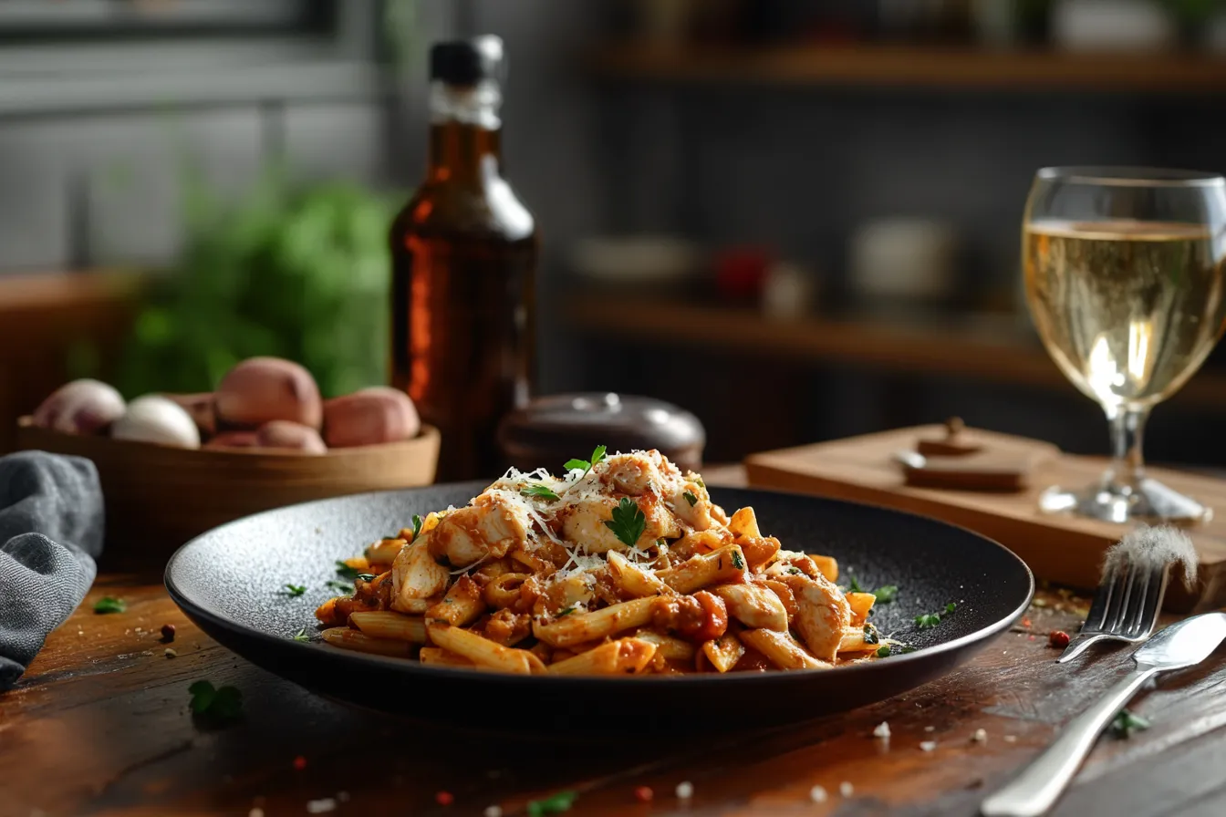 Chicken Penne alla Vodka