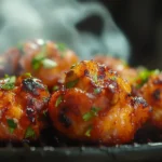 Spicy Honey Garlic Chicken Bites