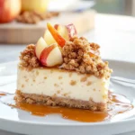 Apple Crisp Cheesecake