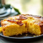 Bacon Cheddar Cornbread Casserole