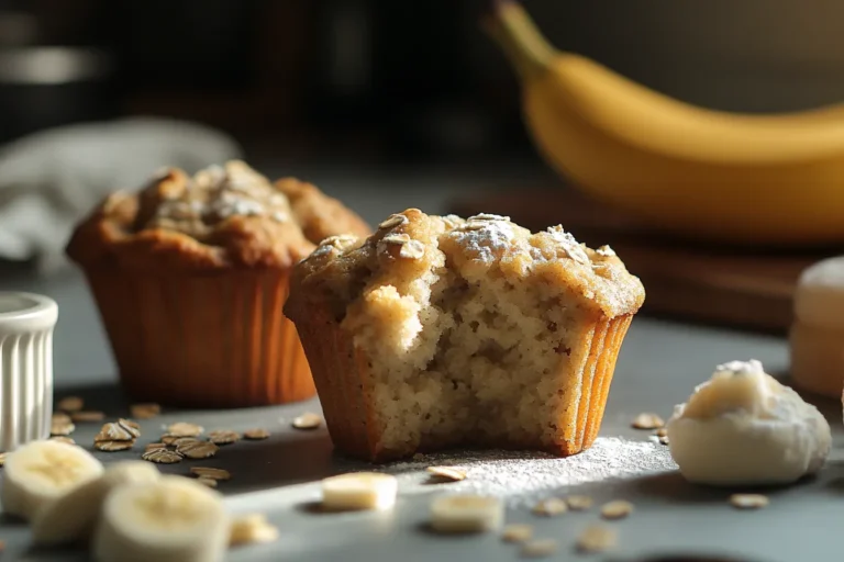 Banana Oat Muffins