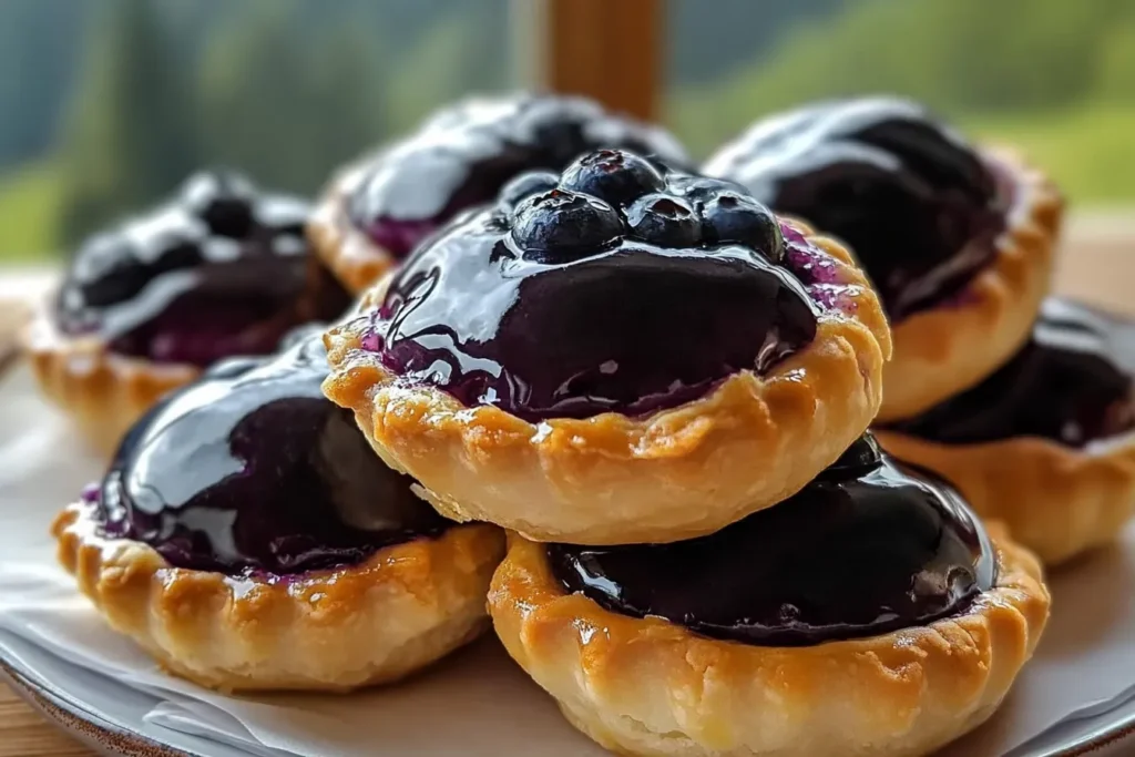 Blueberry Pie Bombs