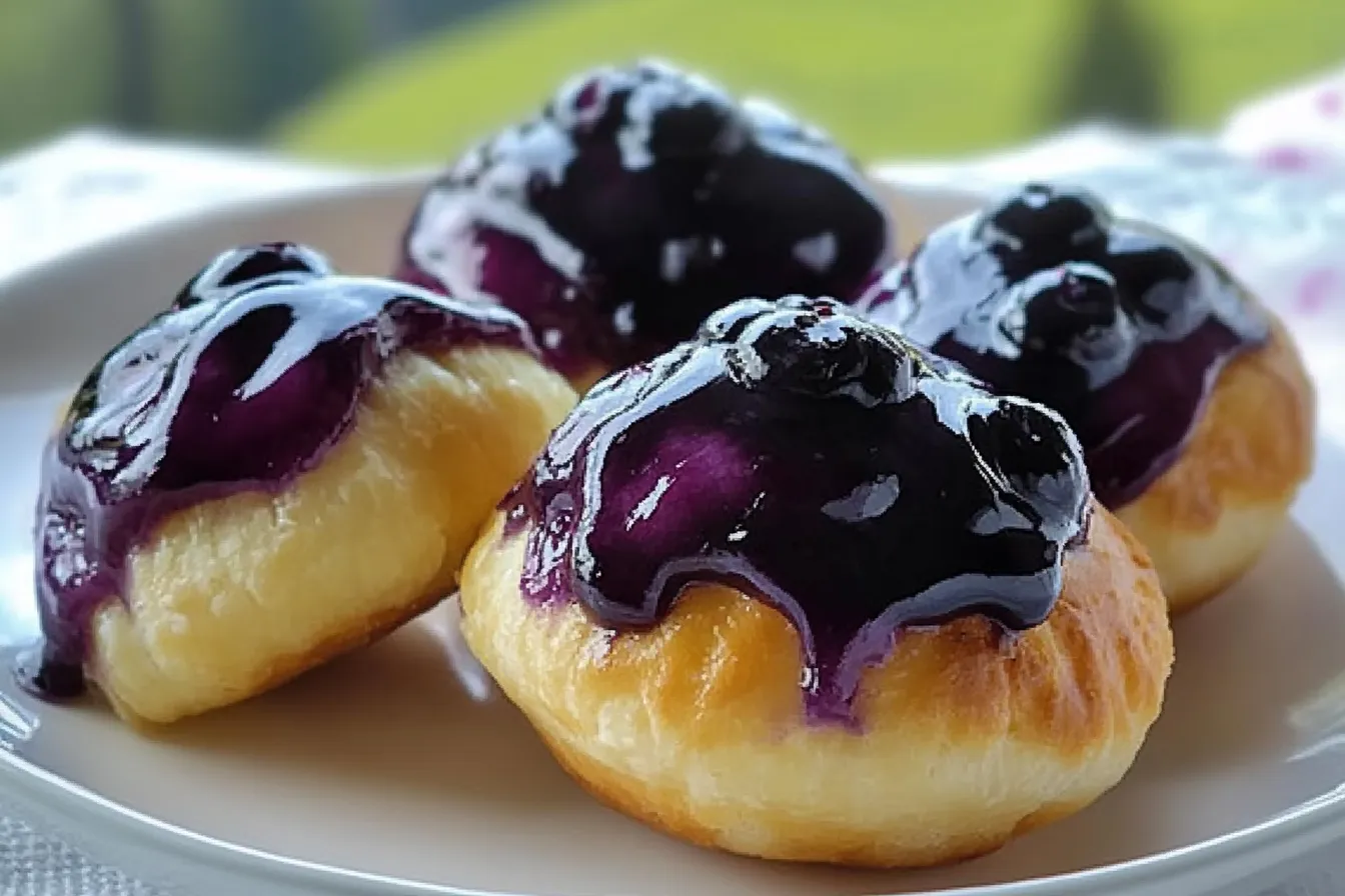 Blueberry Pie Bombs