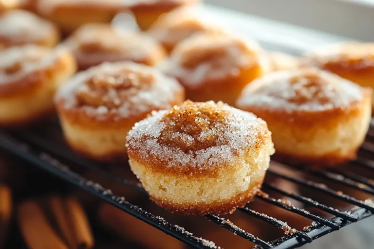 CINNAMON SUGAR DONUT MUFFINS