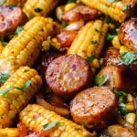 Cajun Corn and Sausage Boil