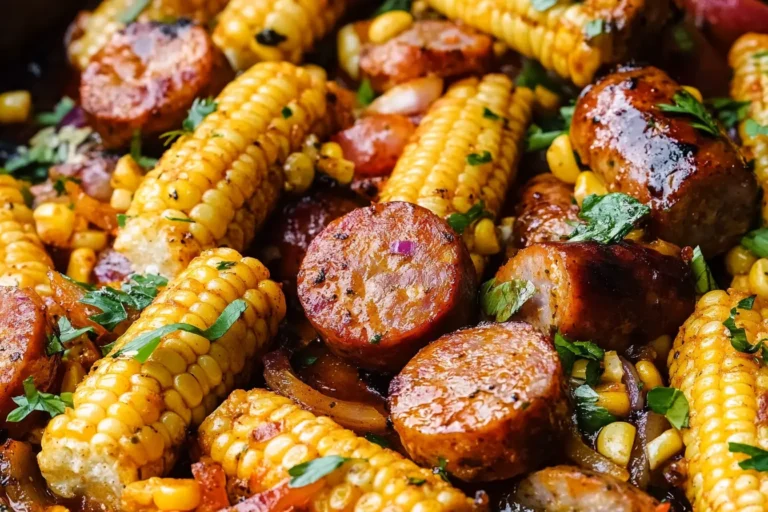 Cajun Corn and Sausage Boil
