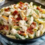 Chicken Bacon Ranch Pasta Salad Recipe