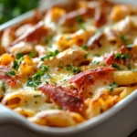 Crab Boil Pasta Bake