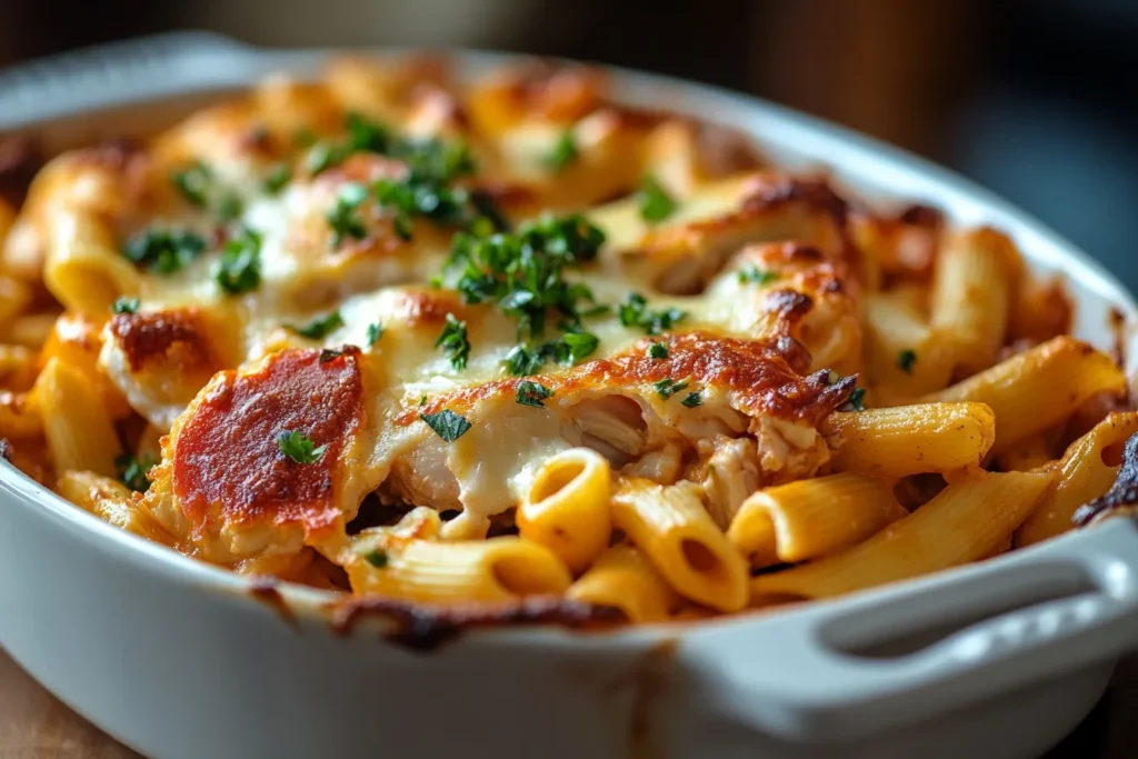 Crab Boil Pasta Bake