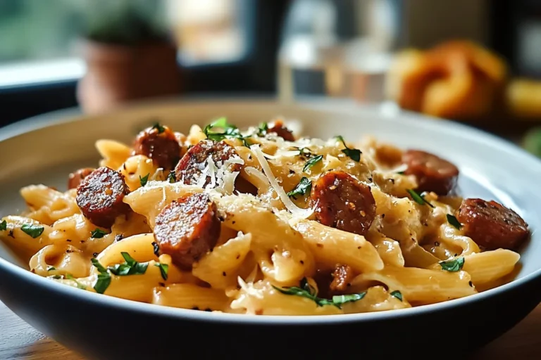 Creamy Smoked Sausage Pasta