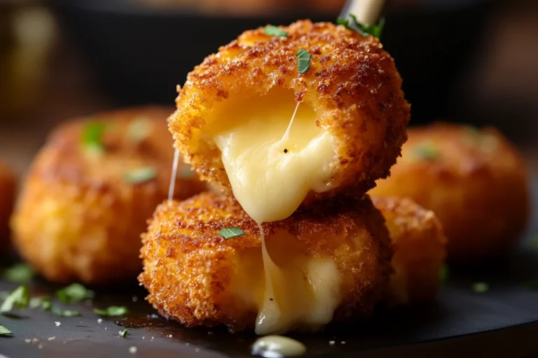 Crispy Grilled Cheese Bombs