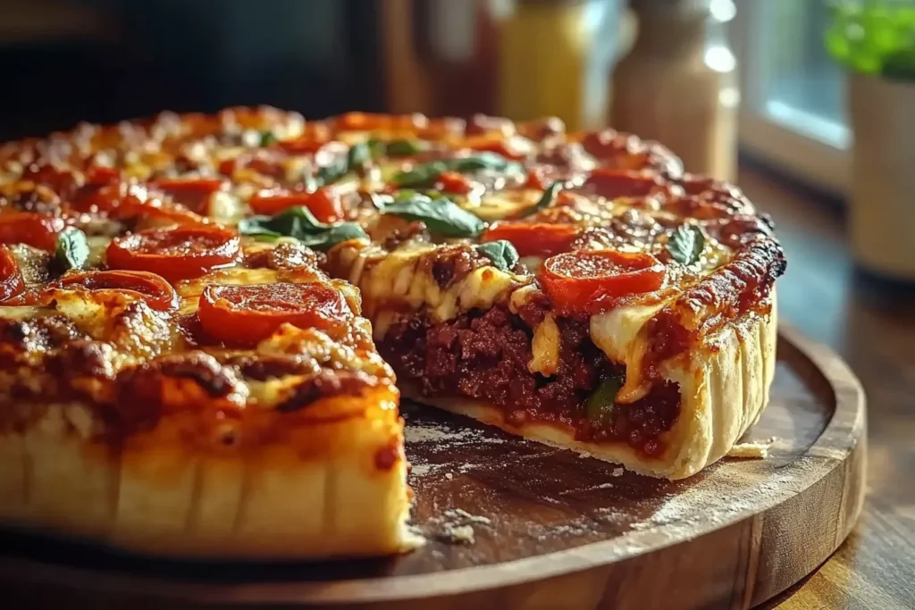 Deep-Dish Pizza Pie