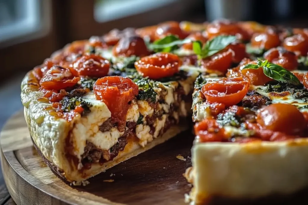 Deep-Dish Pizza Pie