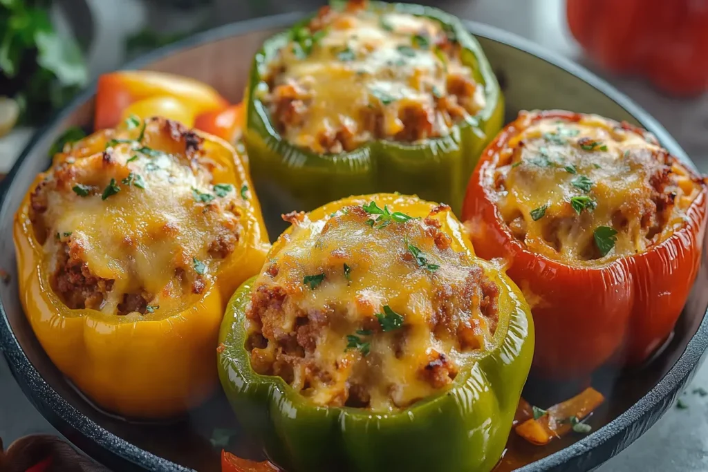 Easy Stuffed Bell Peppers