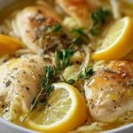 GREEK LEMON CHICKEN SOUP