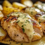 Garlic Parmesan Chicken and Potatoes