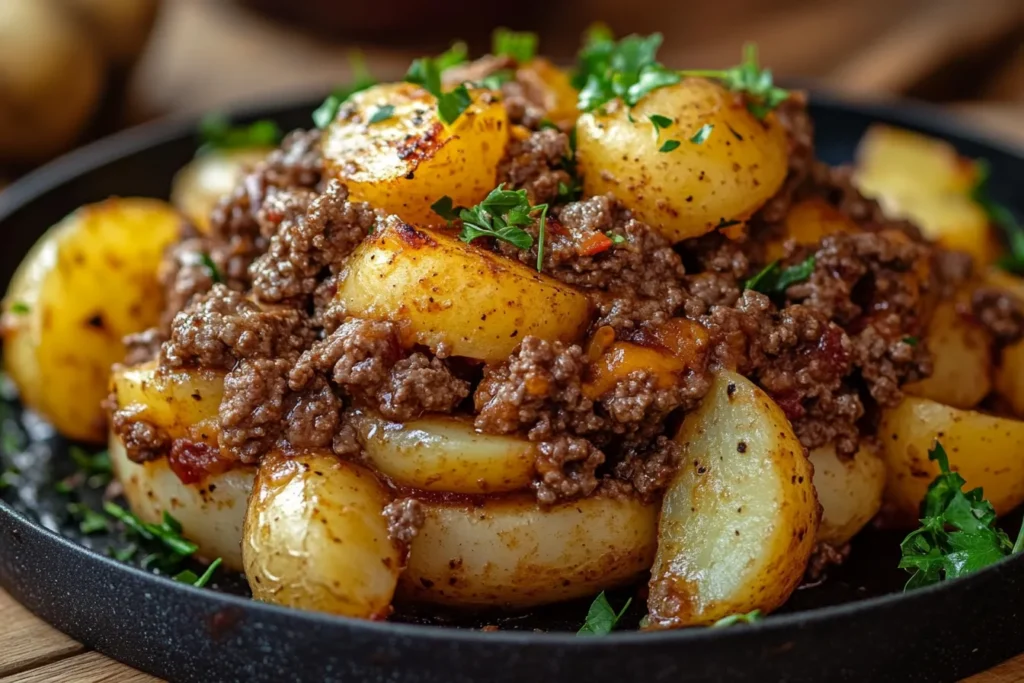 Ground Beef and Potatoes