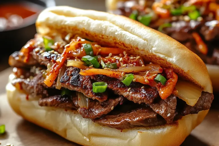 Korean Steak Sandwich