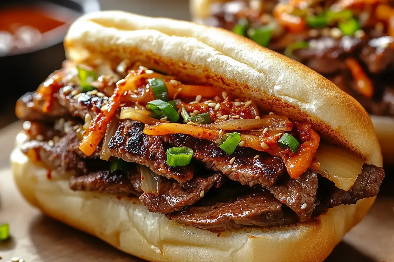 Korean Steak Sandwich