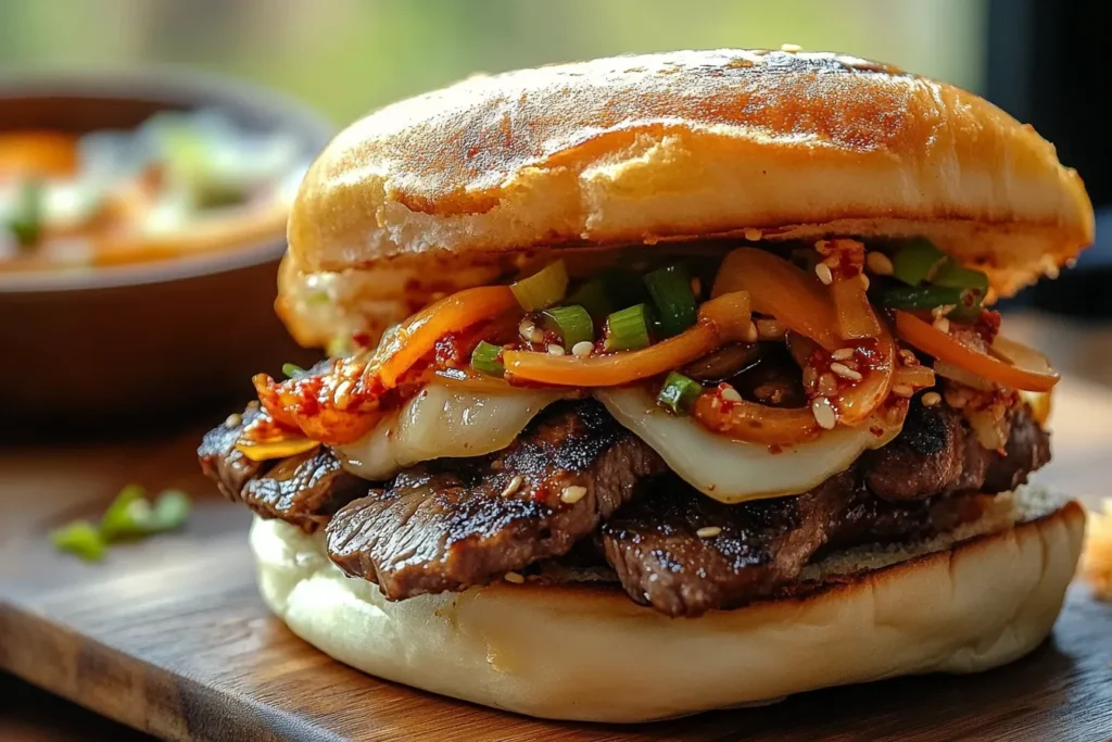 Korean Steak Sandwich