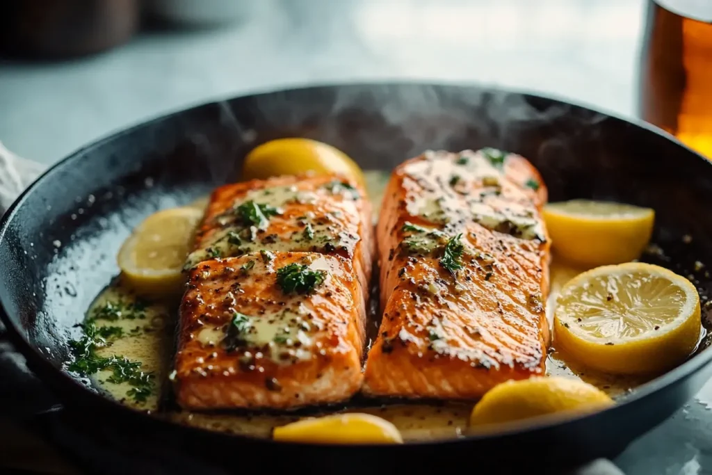 Lemon Garlic Butter Salmon