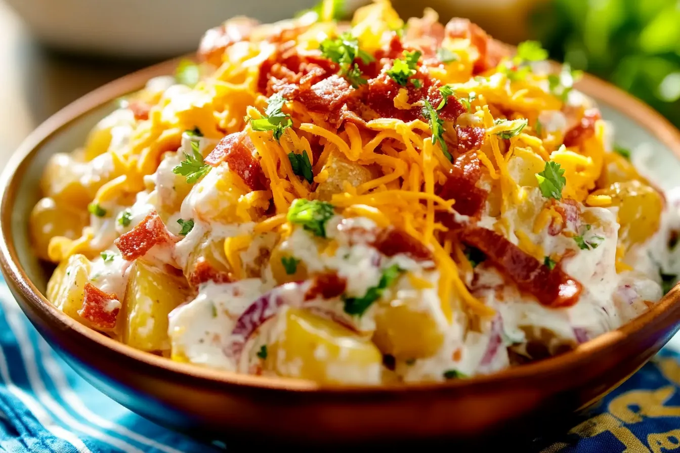 Loaded Ranch Potato Salad