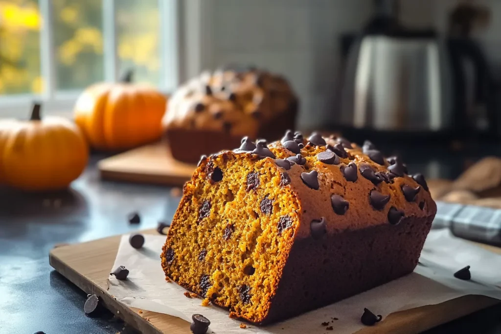 PUMPKIN CHOCOLATE CHIP BREAD