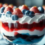 Red, White & Blue Trifle Cups
