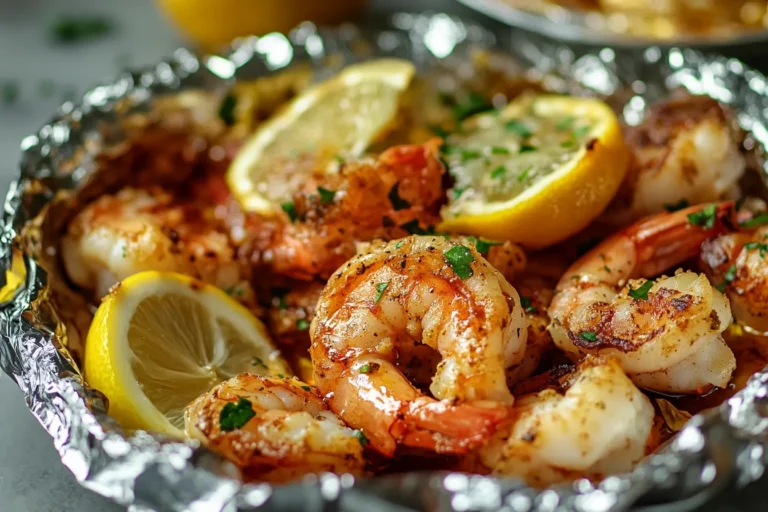 Shrimp Boil Foil Packets