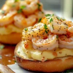 Shrimp Everything Bagel Melts