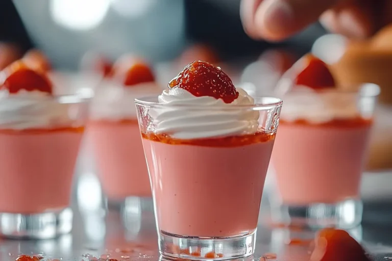 The Tequila Rosé Pudding Shots