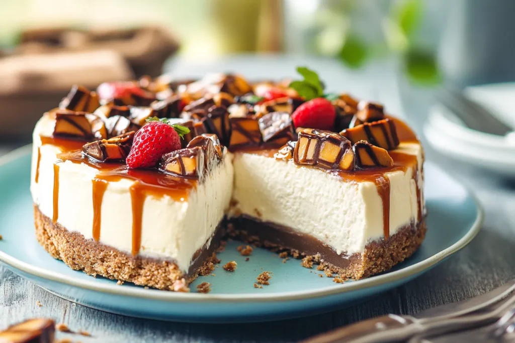 Turtle Cheesecake