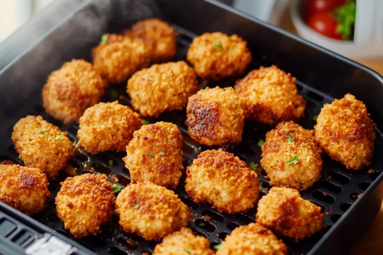 air fryer ground chicken nuggets