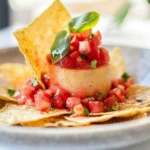 dessert chips and salsa