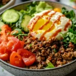 griddle hamburger bowls