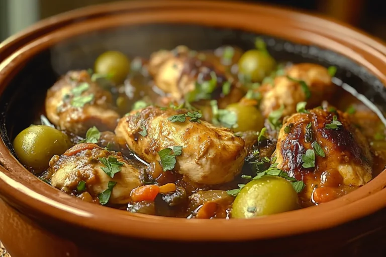 moroccan chicken tajine