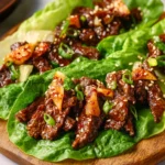 Korean BBQ Beef Lettuce Wraps