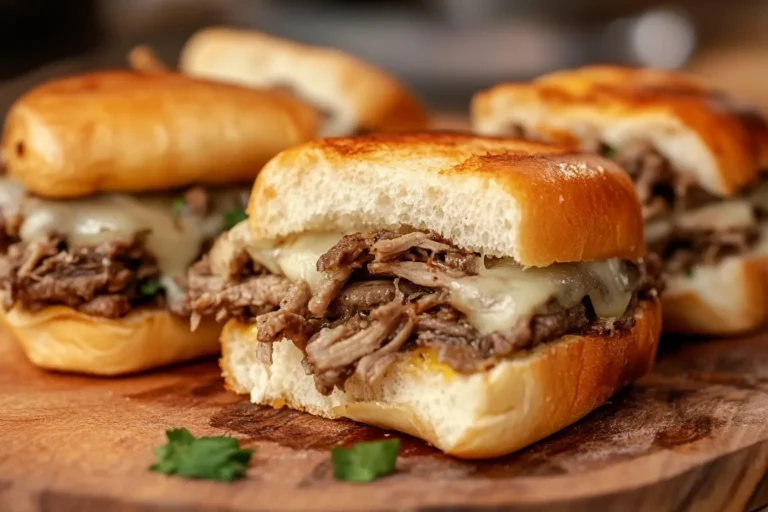 Mini Cheesesteak Sandwiches