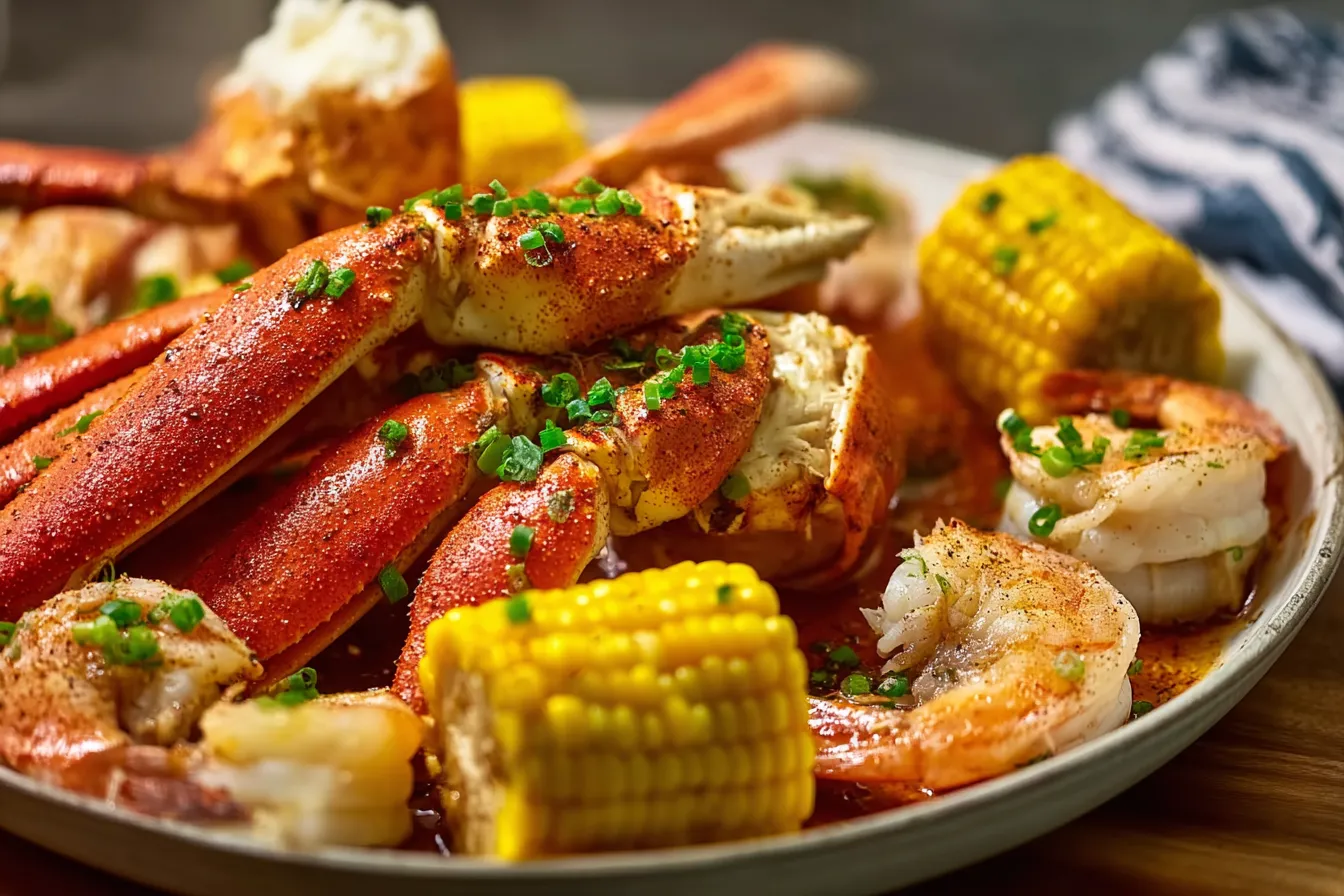 King Crab and Shrimp Boil