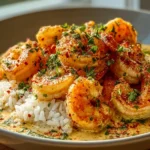 15-Minute Creamy Shrimp Rice Bowl