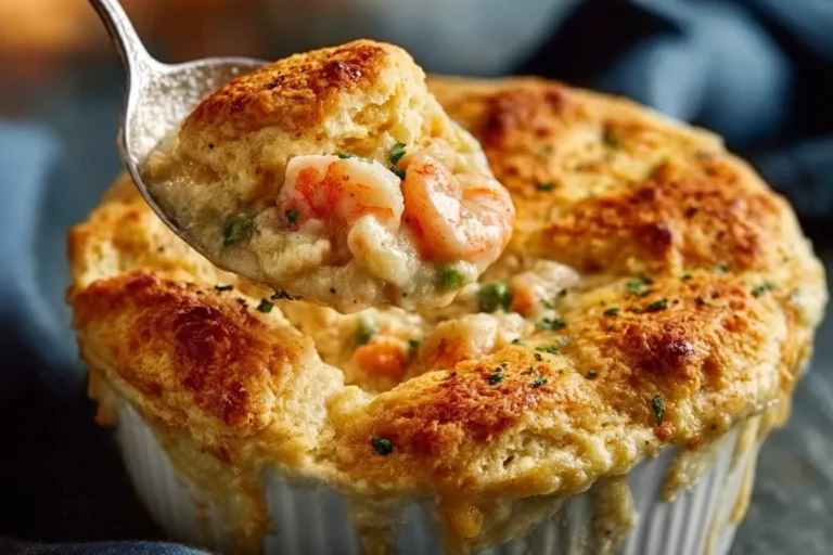 Cheddar Bay Biscuit Seafood Pot Pie