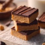 Chocolate Peanut Butter No-Bake Bars