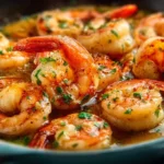 Garlic Butter Shrimp Skillet