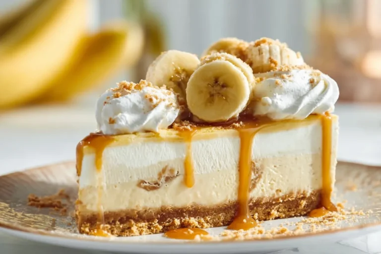 No-Bake Banana Pudding Cheesecake