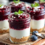 No-Bake Cheesecake Jars